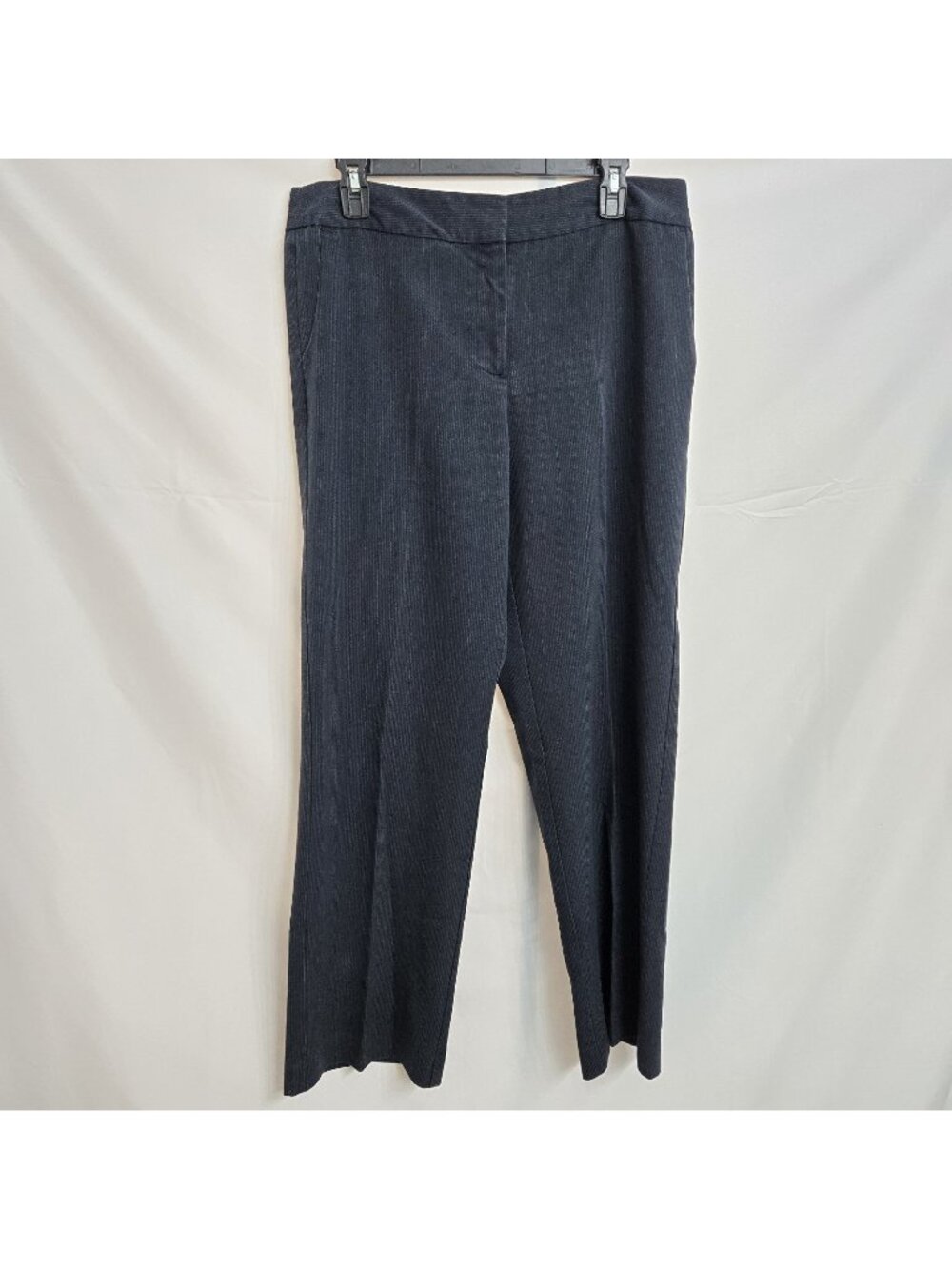 George Trouser Dress Pants Women's Size 10 Average Dark Blue V Slit On Back